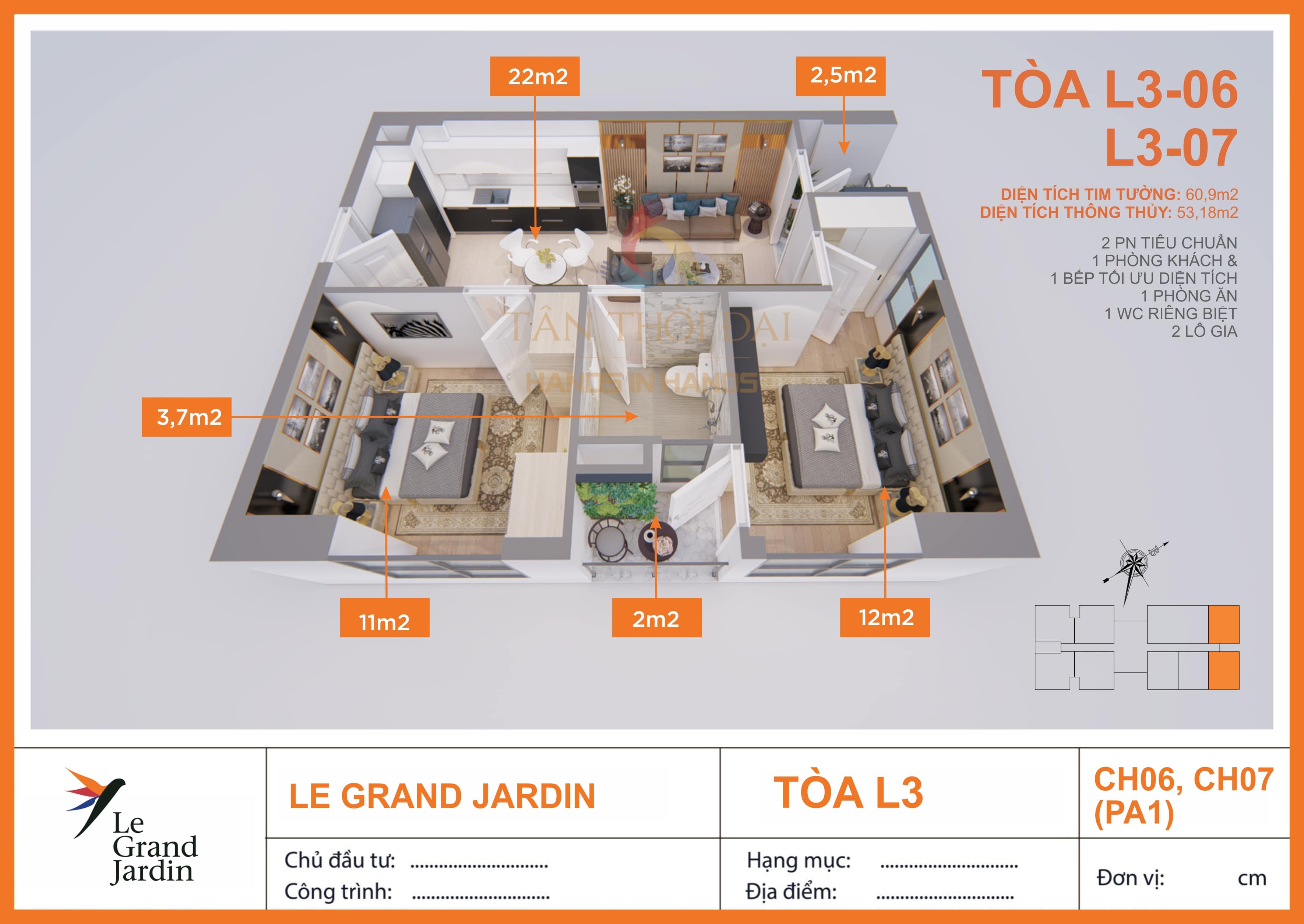 Top 10 căn hộ mẫu le grand jardin đẳng cấp, sang trọng